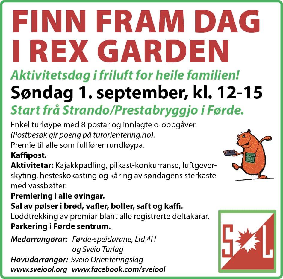 Finn Fram dagen 2024 finn stad på Prestabryggjo I Førde 1. september kl 12-15.